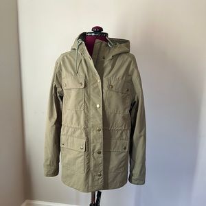 Green Rain Jacket